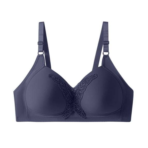 fatyb Women's Seamless Bras No Underwire Soft Support Bralettes Everyday Full Coverage Bras with Lace