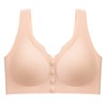 thumbnail image 1 of fatyb Women's Seamless Front Closure Bras Push up Wireless Everyday Bras Full Coverage Comfort Bralettes, 1 of 7