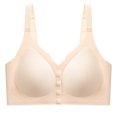 thumbnail image 1 of fatyb Women's Seamless Front Closure Bras Push up Wireless Everyday Bras Full Coverage Comfort Bralettes, 1 of 5
