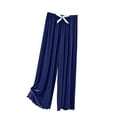 thumbnail image 1 of fatyb Women's Soft Pajama Pants Comfy Elastic Waist Casual Lounge Pants for Women Wide Leg Pants Sleepwear, 1 of 7