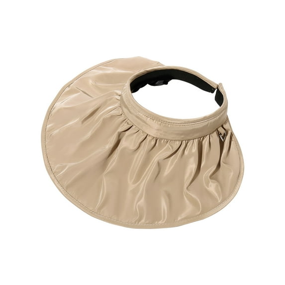 fatyb Women's Sun Hat Wide Brim Clip-On Summer Hat Sun Protection Adjustable Sports Cap for Outdoor