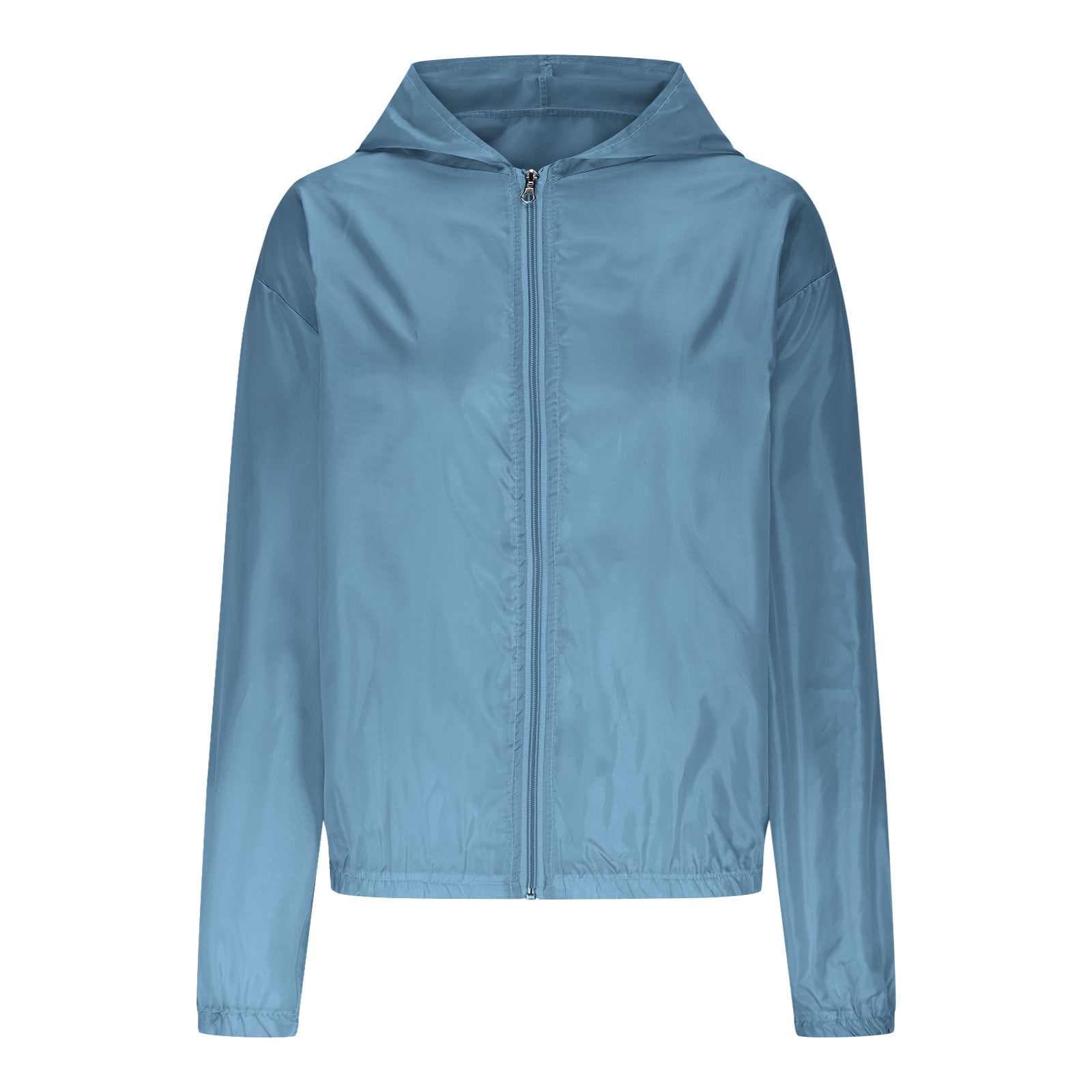 LOOGU Women's UPF 50+ Sun Protection Hoodie – Long Sleeve, Quick Dry, Lightweight For Hiking, Fishing, Outdoor