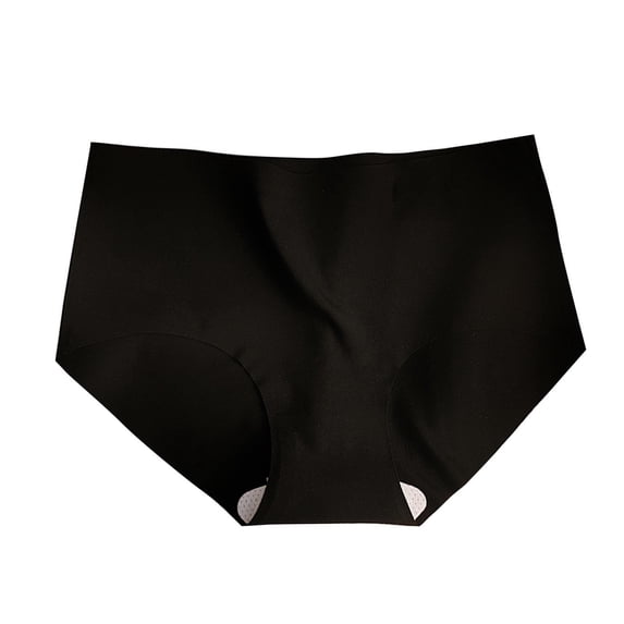 fatyb Women's Underwears Seamless Stretch Panties Mid Waisted Briefs Ladies Full Coverage Underpants