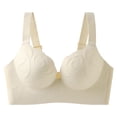 thumbnail image 1 of fatyb Women's Wireless Bras Full Coverage Push up Bras No Underwire Comfort Plain Everyday Bras S-5xl, 1 of 3