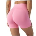 thumbnail image 1 of fatyb Women's Workout Shorts High Waist Stretch Gym Yoga Shorts Athletic Running Biker Shorts for Women, 1 of 3