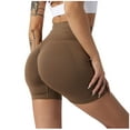 thumbnail image 1 of fatyb Women's Workout Shorts High Waist Stretch Gym Yoga Shorts Athletic Running Biker Shorts for Women, 1 of 3