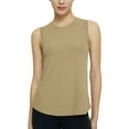 thumbnail image 1 of fatyb Women's Workout Tanks Quick Dry Sleeveless Running Tops Yoga Gym Lightweight Ribbed Sports Shirts, 1 of 7