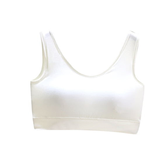 fatyb Womens Bras No Underwire Padded T-Shirt Bras Pullover Full Coverage Sleep Everyday Bras for Women