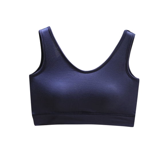 fatyb Womens Bras No Underwire Padded T-Shirt Bras Pullover Full Coverage Sleep Everyday Bras for Women