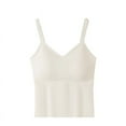 thumbnail image 1 of fatyb Womens Camisole with Built in Bra V Neck Spaghetti Strap Tank Tops Comfy Cami Shirts for Women, 1 of 3