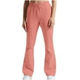 thumbnail image 1 of fatyb Womens Flare Leg Sweatpants High Waisted Lounge Sweat Pants Wide Leg Drawstring Casual Bell Bottom, 1 of 5