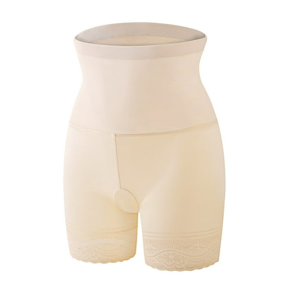 fatyb Womens High Waisted Boyshorts Shapewear Long Leg Shaper Shorts Ladies Stretch Underwear L-6XL