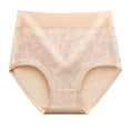 thumbnail image 1 of fatyb Womens High Waisted Cotton Underwear Stretch Comfortable Briefs Soft Full Coverage Ladies Panties, 1 of 3