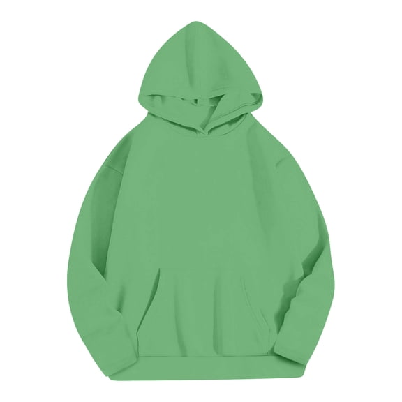 fatyb Womens Hoodies Fall Winter Warm Hooded Sweatshirts Long Sleeve Casual Loose Pullover with Pocket