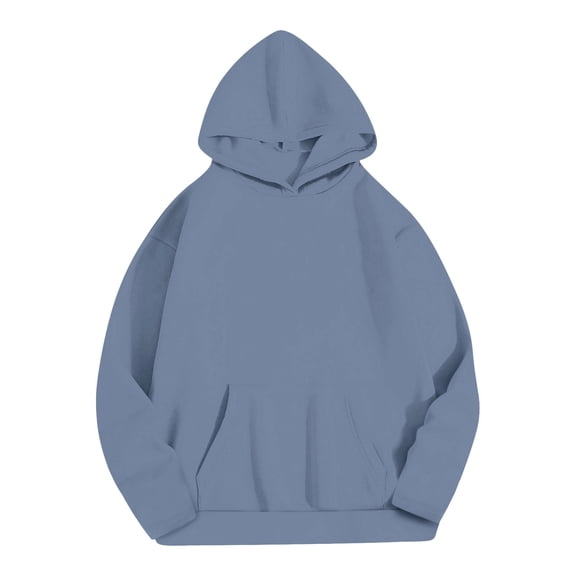 fatyb Womens Hoodies Fall Winter Warm Hooded Sweatshirts Long Sleeve Casual Loose Pullover with Pocket