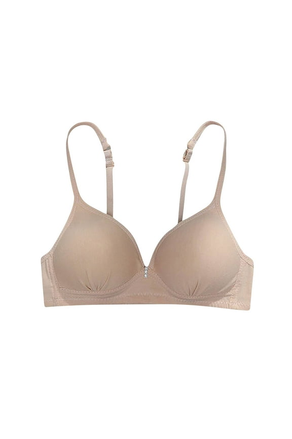 Womens Thin Bras Adjustable Spaghetti Strap T Shirt Bra No Underwire Everyday Bralettes for Women