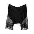 thumbnail image 1 of fatyb Womens Underwear Lace Patchwork Long Leg Boxer Briefs High Waist Boyshorts Panties Under Dress, 1 of 6