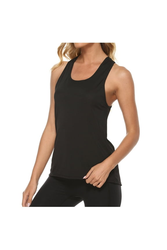 Womens Workout Tank Tops Criss Cross Open Back Running Tops Racerback Sleeveless Athletic Shirts