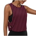 thumbnail image 1 of fatyb Womens Workout Tank Tops Open Side Crop Athletic Shirts Sleeveless Running Basic Tees Activewear, 1 of 7