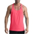 thumbnail image 1 of fatyb Workout Tank Tops for Men Racerback Bodybuilding Muscle Tee Sleeveless Athletic Exercise Shirts, 1 of 7