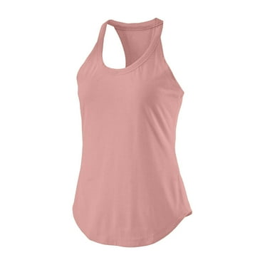 fatyb Workout Tank Tops for Women Racerback Loose Yoga Shirts Casual Womens Sleeveless Athletic Tops