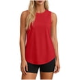 thumbnail image 1 of fatyb Workout Tank Tops for Women Sleeveless Upf 50+ Sun Protection Shirts Loose Running Athletic Tops, 1 of 7