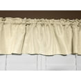thumbnail image 1 of faux burlap window valance 58 wide ivory, 1 of 2