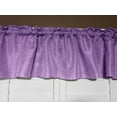 thumbnail image 1 of faux burlap window valance 58 wide lavender, 1 of 2