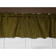 thumbnail image 1 of faux burlap window valance 58 wide olive, 1 of 2