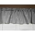thumbnail image 1 of faux burlap window valance 58 wide silver, 1 of 2
