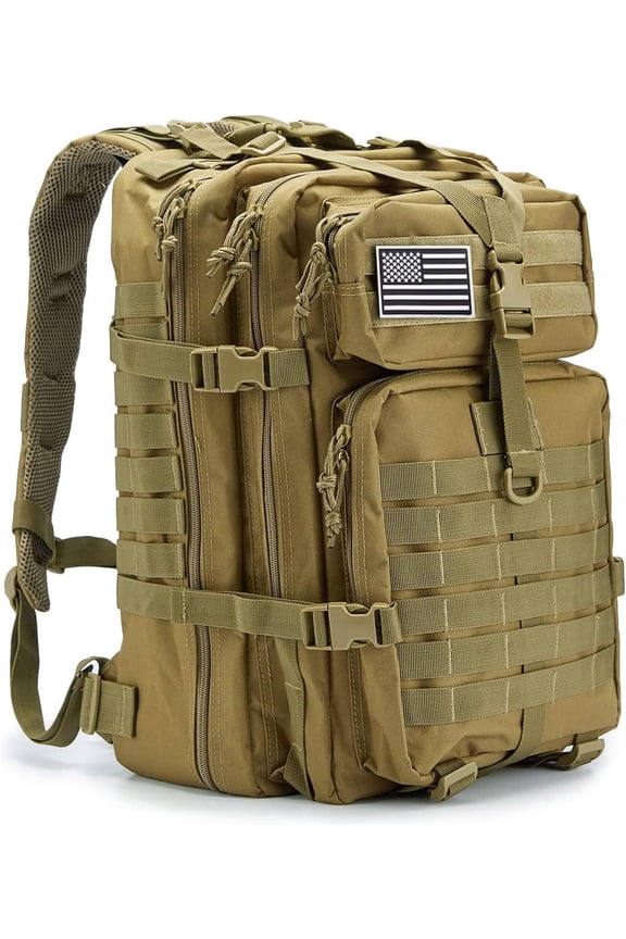 45L Military Tactical Backpacks For Men Camping Hiking Trekking Daypack Bug Out Bag Lage MOLLE 3 Day Assault Pack
