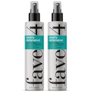 fave4 Dearly Detangled Silicone Free Leave In Conditioning Mist 7.20 oz - 2 Pack