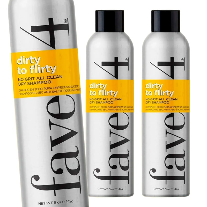 fave4 Dirty to Flirty Dry Shampoo 5 oz - Pack of 3