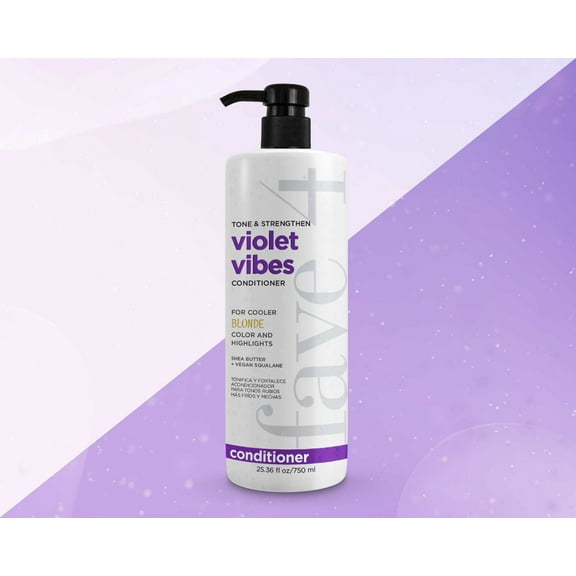 fave4 Violet Vibes Tone Strengthen Conditioner 25oz
