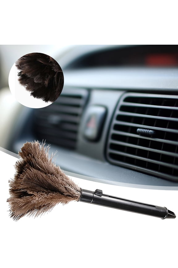 feather duster,retractable duster,Anti-Static,Reusable Eco-Friendly Handheld Cleaning for Keyboard,Home,Car,Office