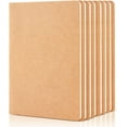 Feela, Unlined Kraft Paper Notebooks, 8pk, 8.3”x5.5” - Walmart.com