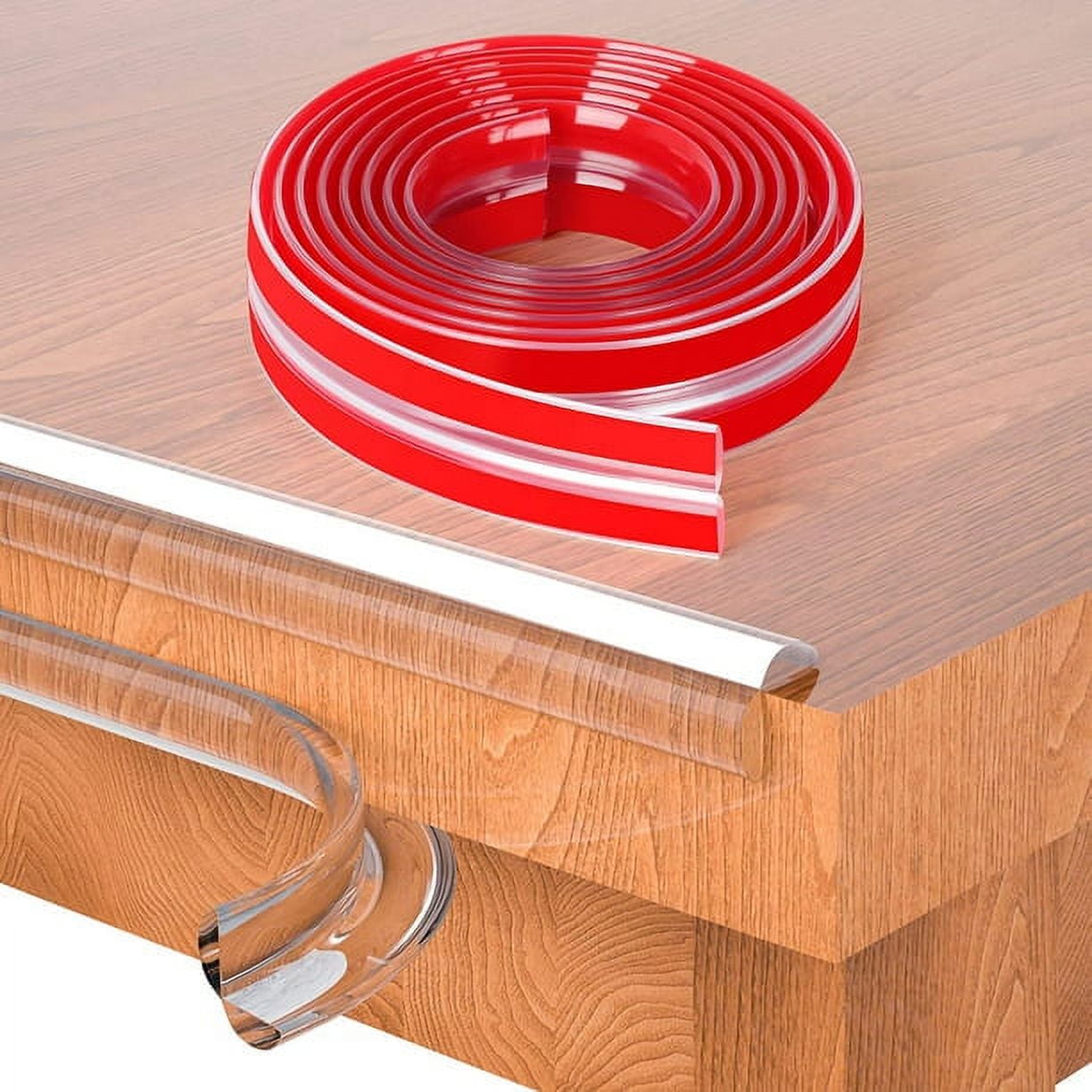 feiboyy corner protectors strip clear transparent 2m/6.6ft furniture