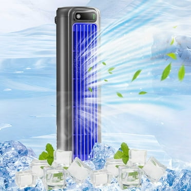feimajia 2024 Tower Fans on Clearance New Constant Wind Tower Fan Vaneless Kitchen Irrigation Fan Turbine High Wind Silent Office Desktop Fan 2000mA