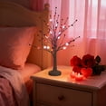 thumbnail image 1 of feimajia 24"Valentines Day Heart Tree Lamp Ambient Background Decoration Illuminated Night Light, 1 of 6