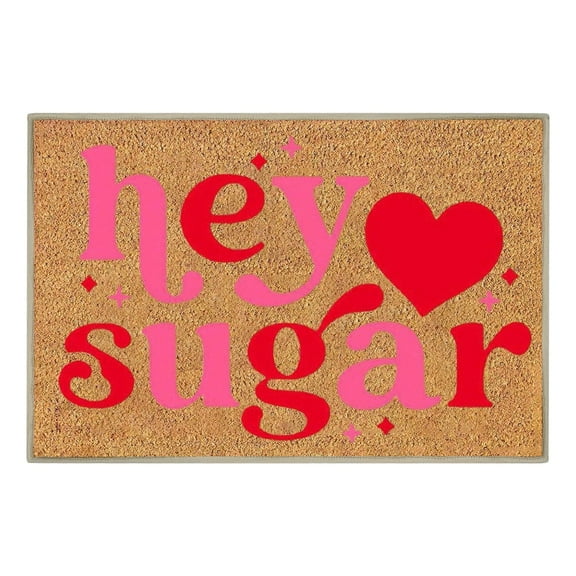 feimajia 40*60CM Valentines Day Decoration Door Mat Antislip Indoor Outdoor Front Door Bathroom Entrance Mat