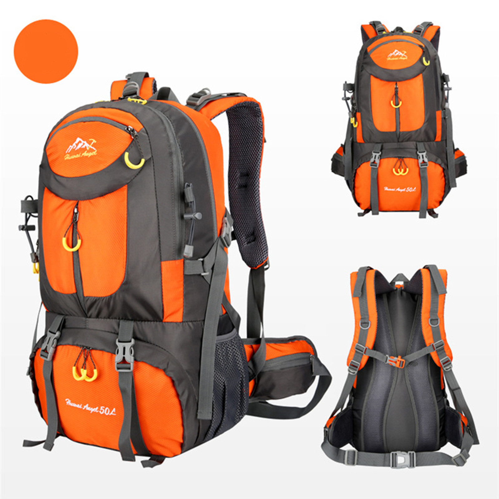 Feimajia 50L Travel Backpacks For Adults Hiking Backpack Camping Bag 