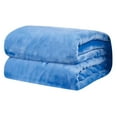 thumbnail image 1 of feimajia 70*100CM Super Soft Warm Solid Fleece Blanket Throw Rug Bedding Throw Blankets for Couches and Sofas, 1 of 2