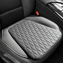 feimajia Car Accessories Interior 52x50x3CM Car Seat Cushion Breathable Perforated Leather Four Season Pad Friendly and Delicate Seat Cushion