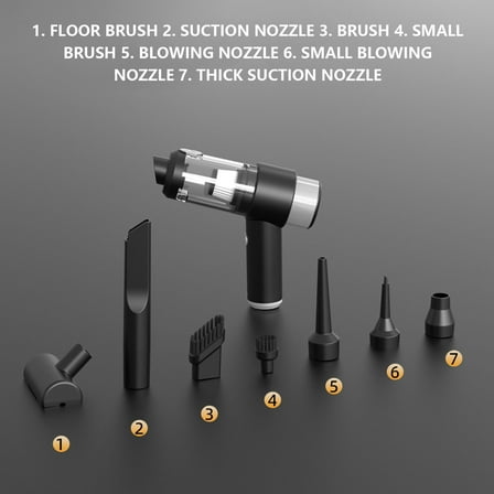 feimajia Car Vacuum Cleaner Cordless Strong Suction Vacuum Cleaner and Duster High Power Wet and Dry Handheld Car Vacuum Cleaner for Car Home office Pet Clearance Items