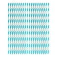 thumbnail image 1 of feimajia Flexible Drinking Straws 100pc Paper Straws Disposable Straws Paper Striped Colorful Decorative Straws Dessert Drinks Party Straws, 1 of 3