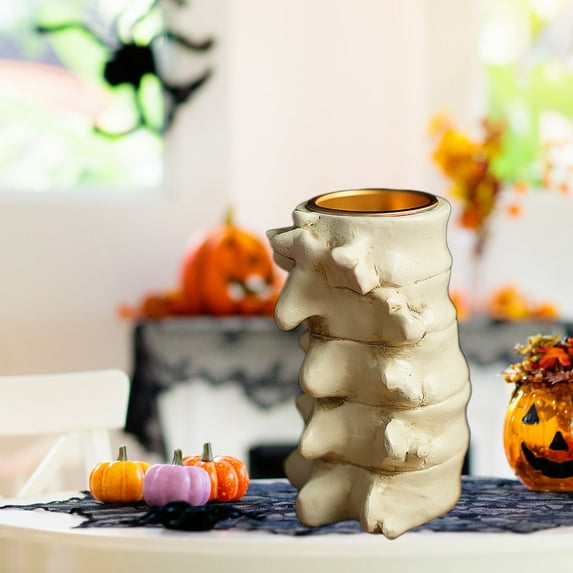 feimajia Halloween Decorations Halloween Ornaments Candlestick Retro Ornaments Heart Horror Decoration