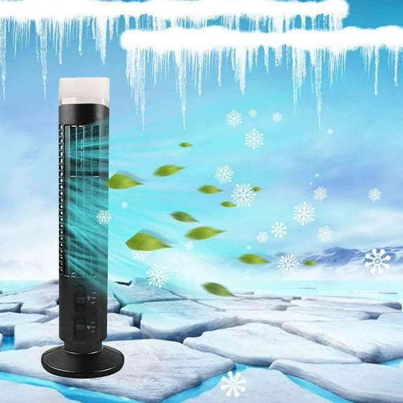 feimajia Portable Air Conditioners Tower Fan Led Bladeless Fan Portable Ac Units For Rooms Air Conditioning Fan Small Small Portable Ac Update Air Cooling Fan for Room Bedroom House Tent Office