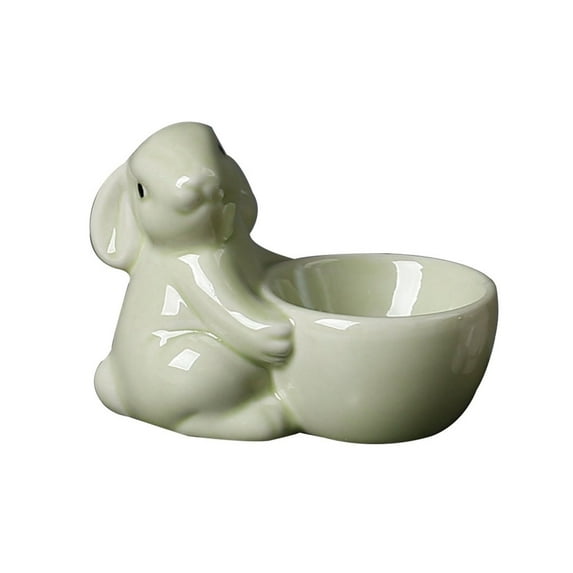 feimajia Spring and Summer Decor Clearance Sales Ceramic Cup Breakfast Tray Cute Fresh Decoration Tabletop Living Room Dining Room Tableware