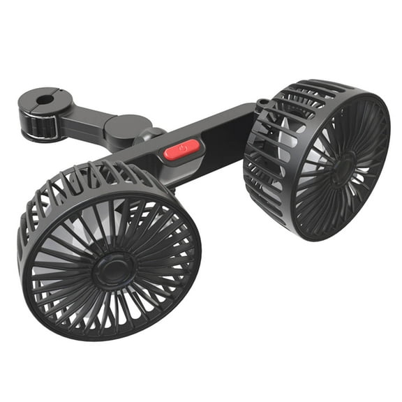 feimajia Car Fans,USB Electric Cooling-Fan for Backseat, Headrest 360 Degree Rotatable Rear Seat Air-Fan Portable Fans Clearance
