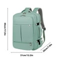 thumbnail image 1 of feimajia Travel Backpack for Women Men Backpack Computer Bag 15 Inch Business Backpack High-end Short-term Travel Bag Multi Compartment Luggage Bag Storage, 1 of 4